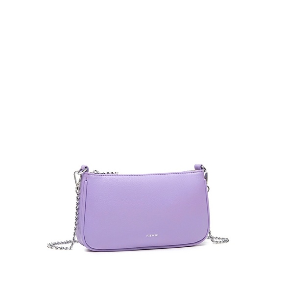 PIXIE MOOD Francine chain shoulder bag | Lavender vegan leather - Picture 3 of 5